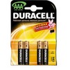 DURACELL AAA MN2400, батарейка 4шт