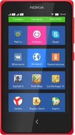 Смартфон Nokia X Dual sim red